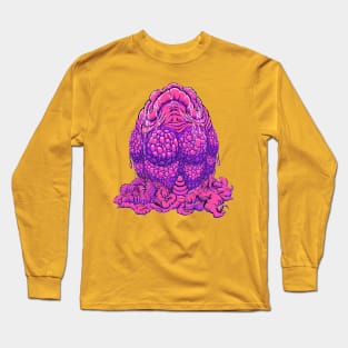 Alien egg in purple Long Sleeve T-Shirt